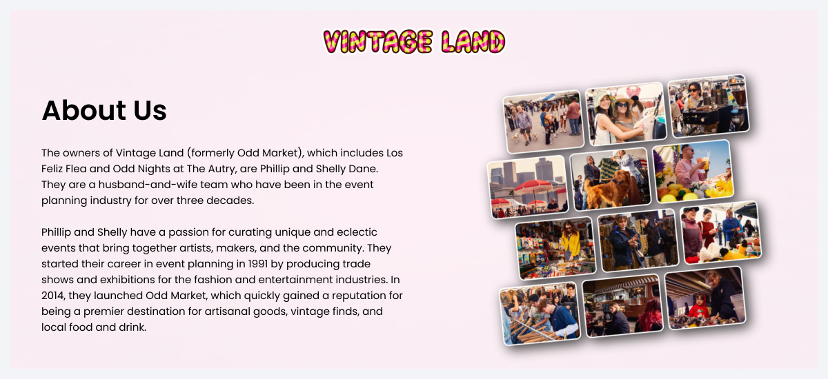 about vintag land