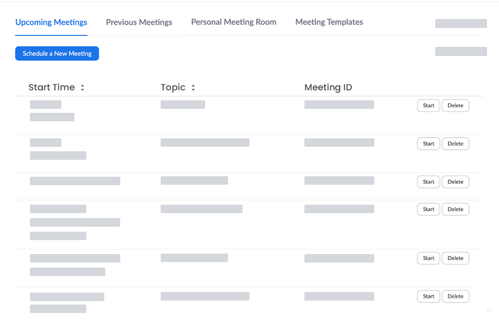 Admin Added New Meetings Sync Zoom Server