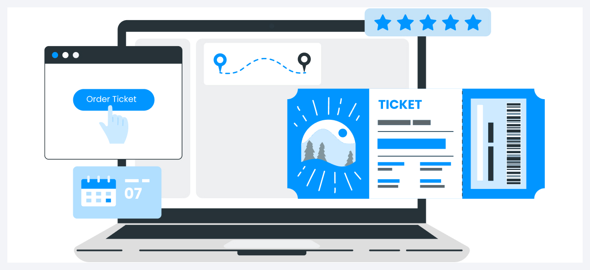 concept of event ticketing