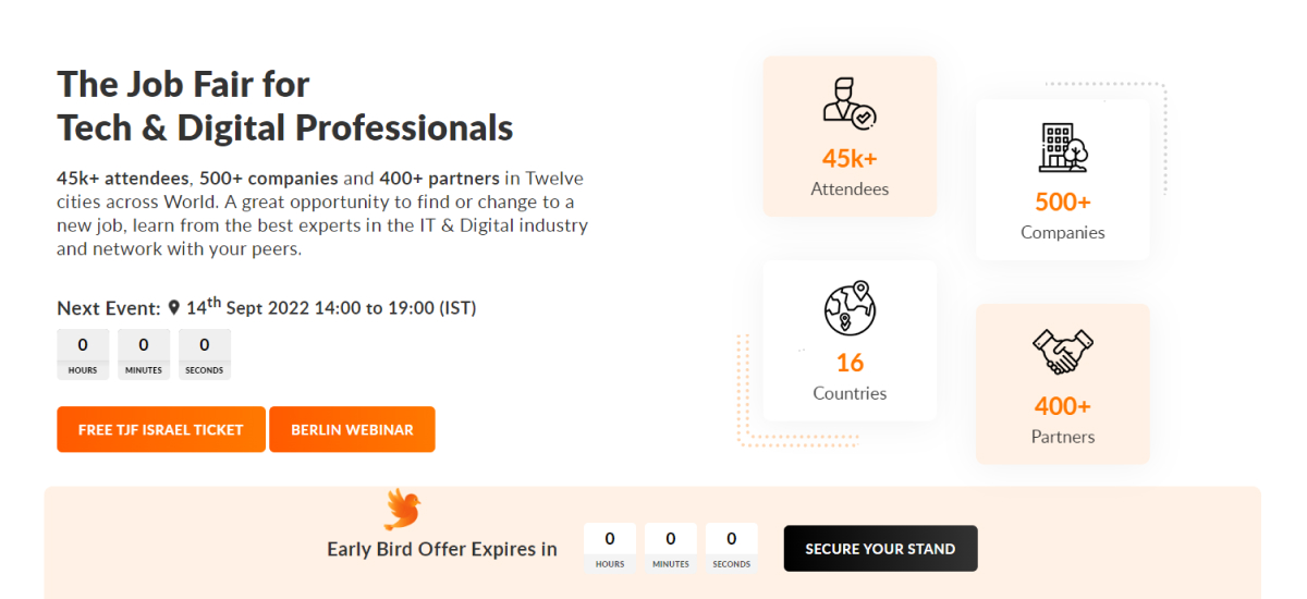 early bird event tickets discounts