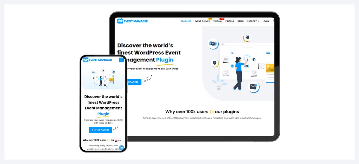 event management plugin
