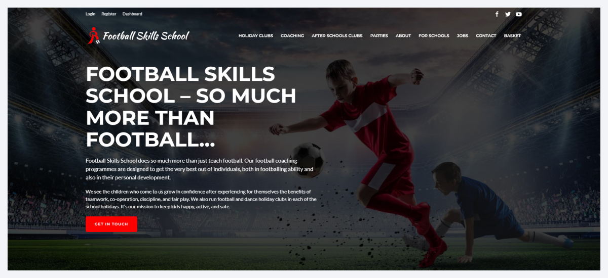football skills school