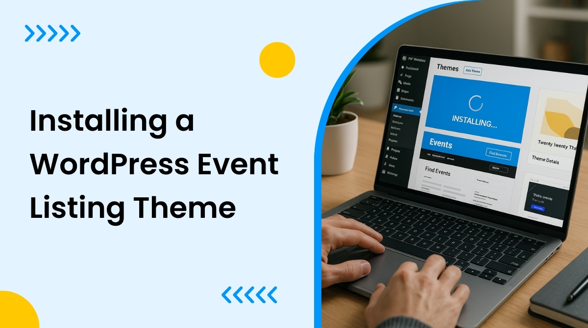 Install Wordpress Event Listing Theme