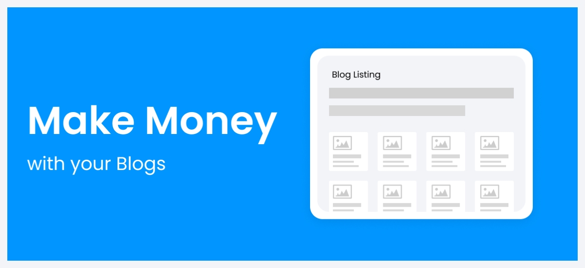 make money with blog