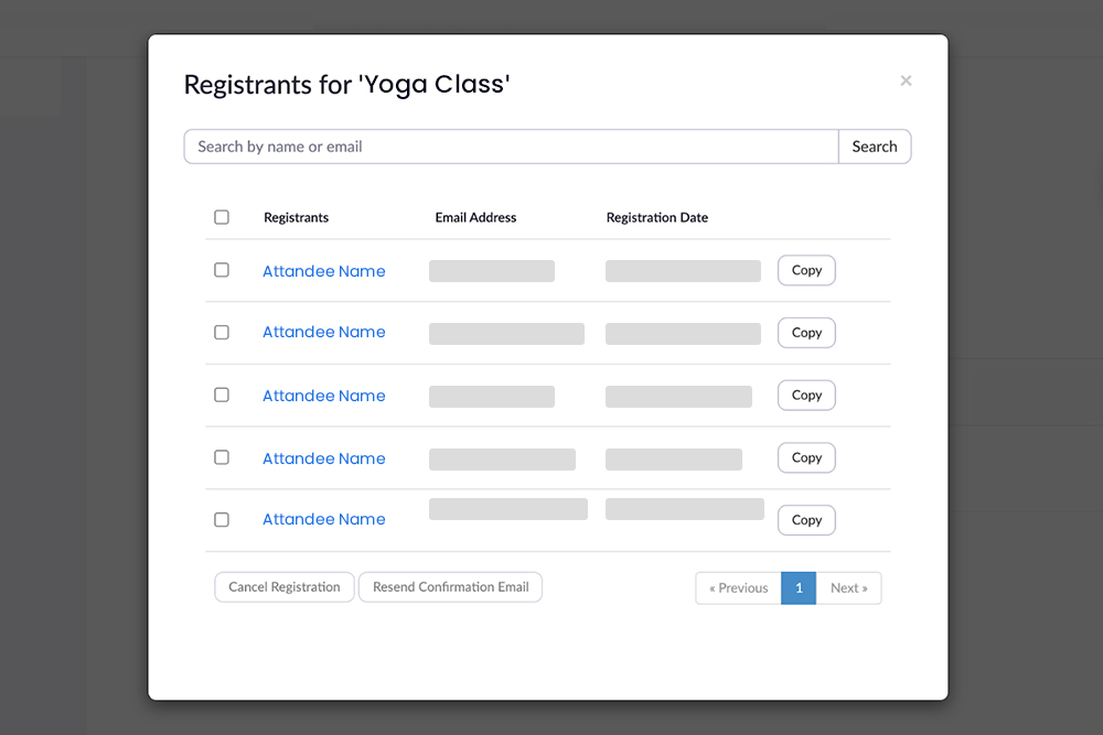 Meeting Registrations Sync With Zoom Server
