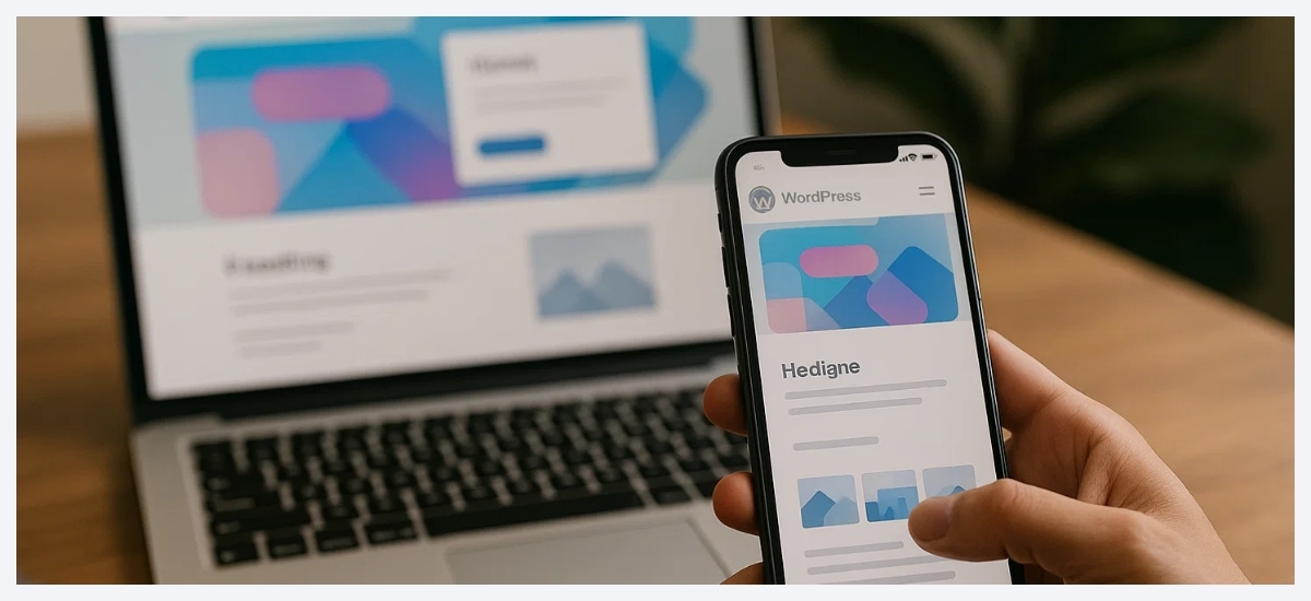 create mobile-friendly wordpress site