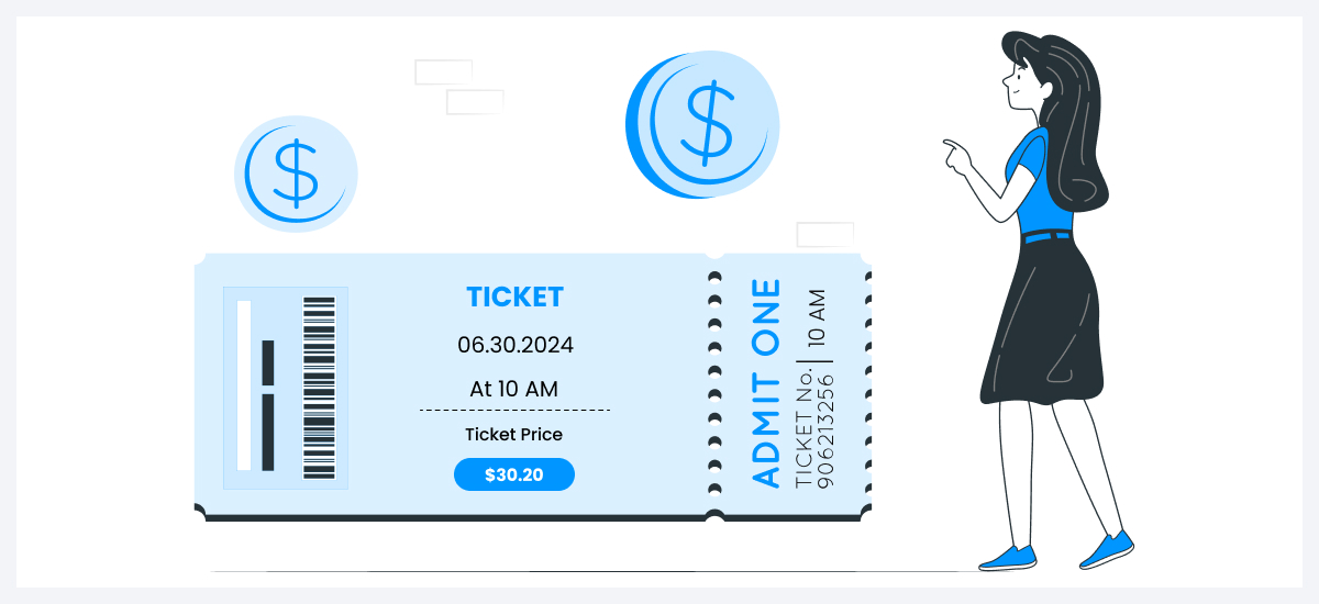 Overpricing tickets