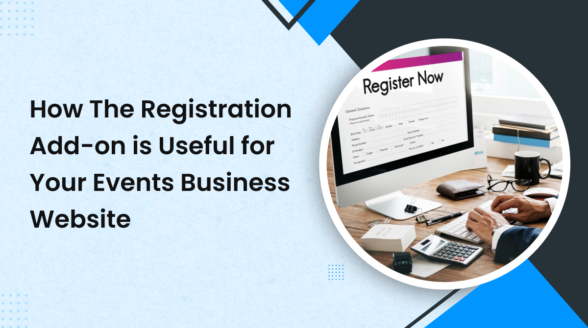Registration Add On Events Business