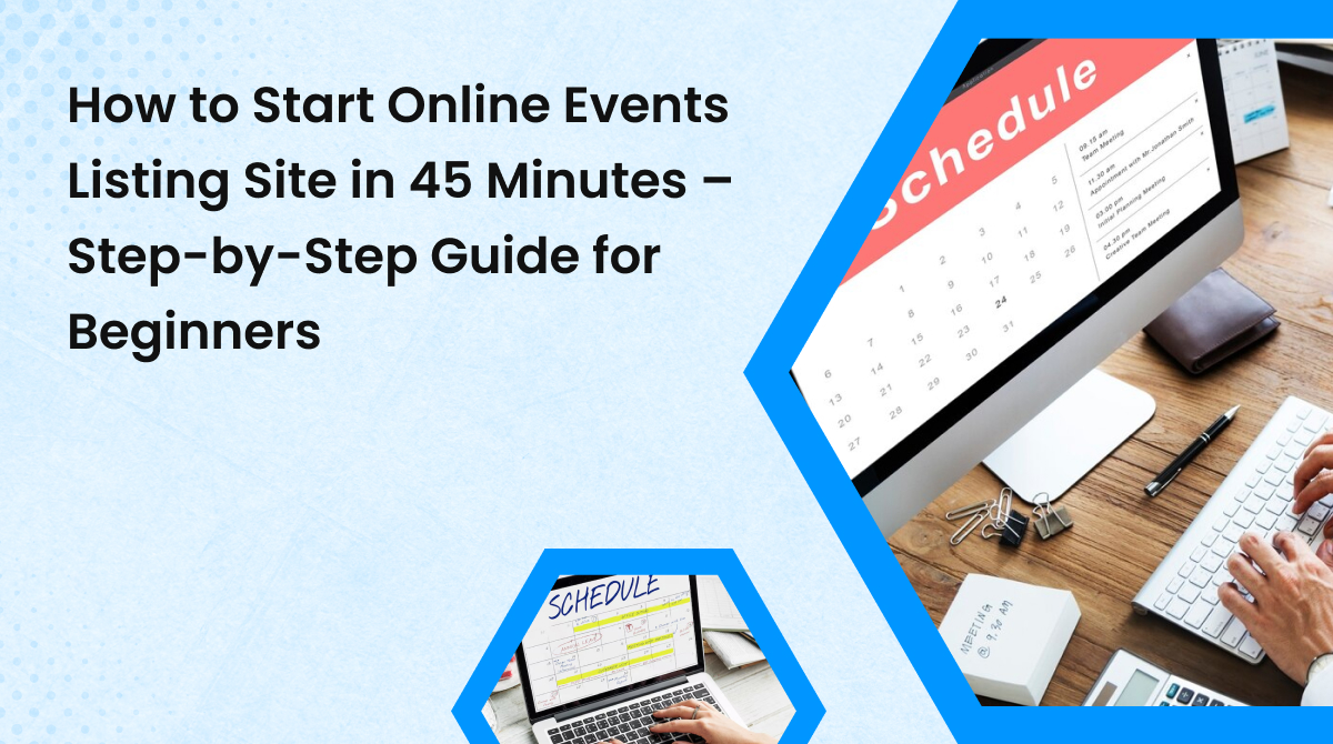 Start Online Events Listing