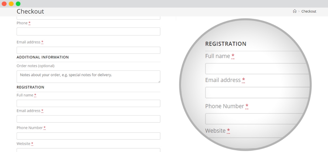 tickets registration