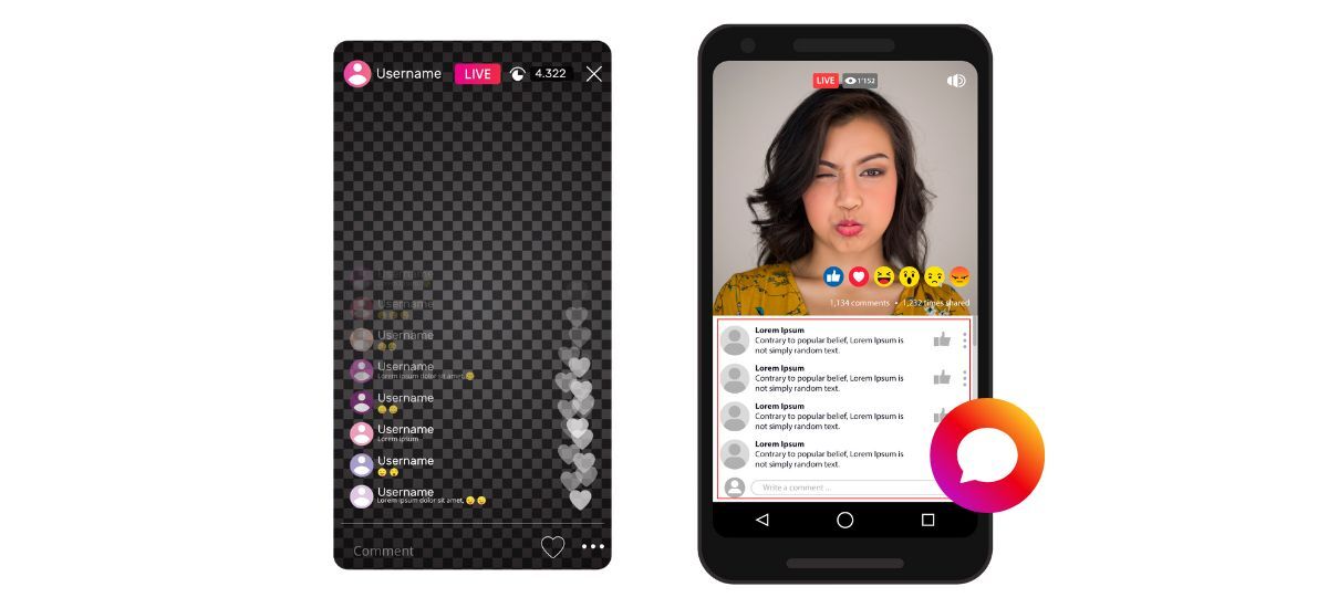 instagram live business
