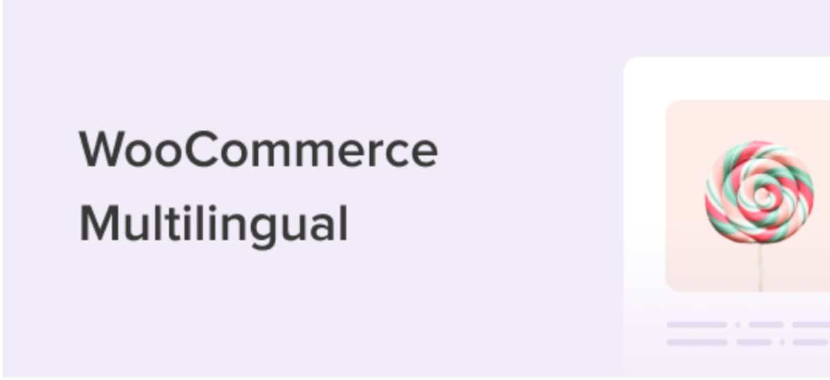 woocommerce multilingual plugin