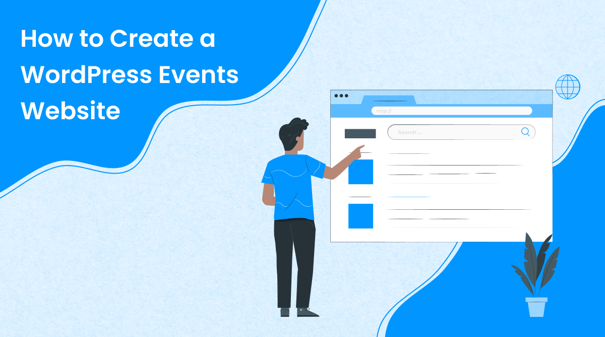 Wordpress Events Website