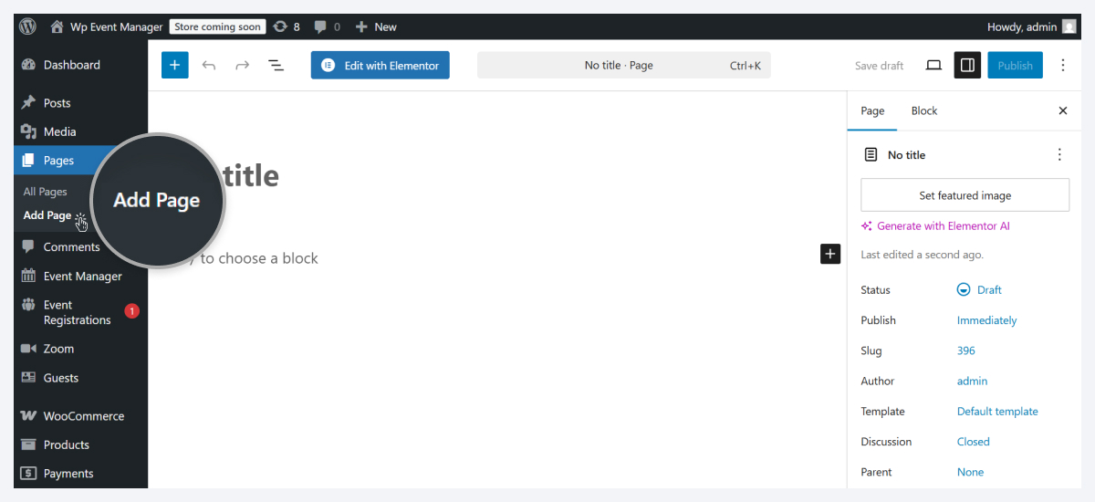 install wordpress event listing theme