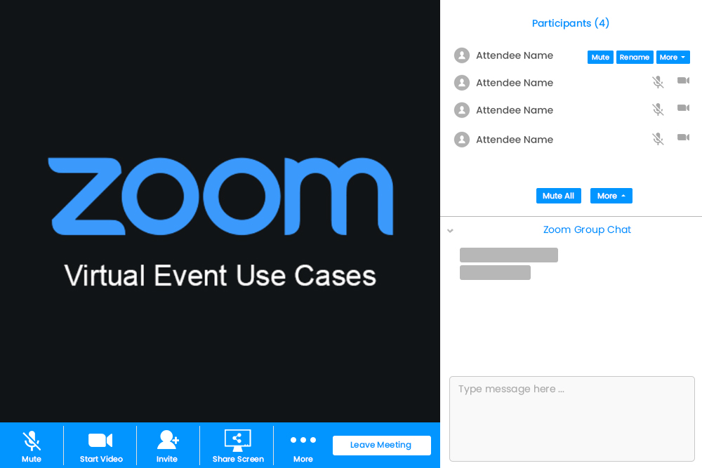 Zoom Video Conferencing Features