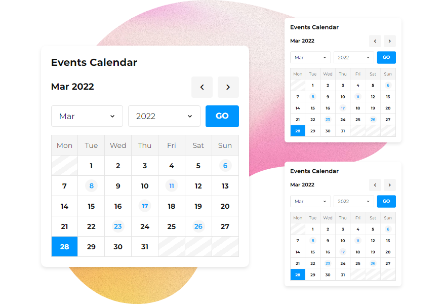 Calendar Widget
