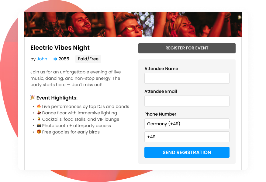 Compulsory Phone Number Field