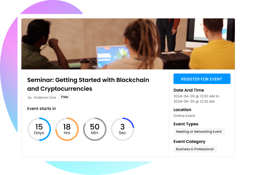 Event Countdown Timer