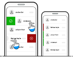 Mobile Check In Feature