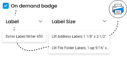 On Site Badge Printing