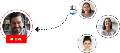 Raise Hands To Participate