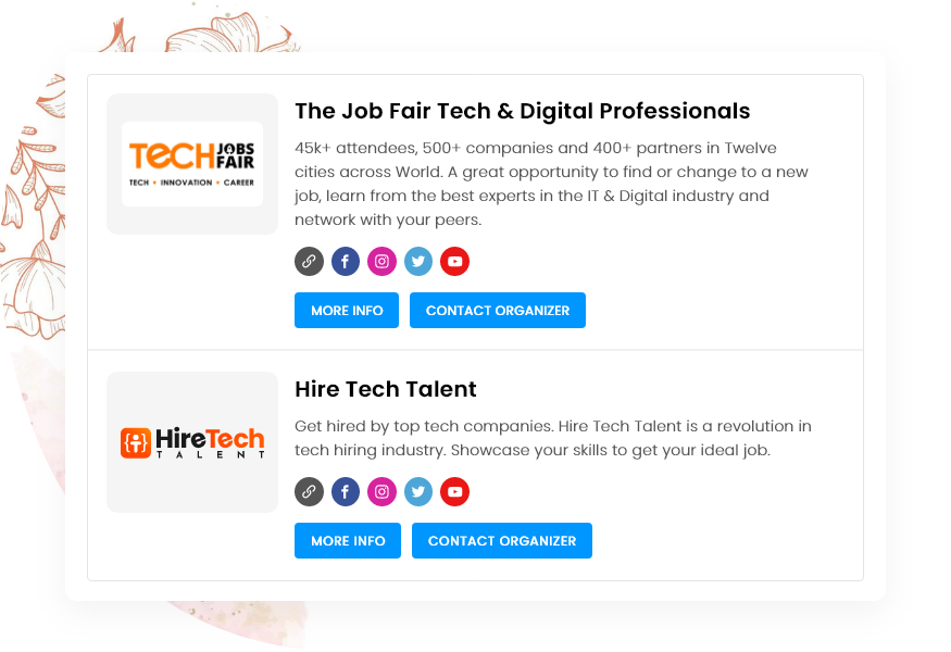 Reach Out Organizers Easily