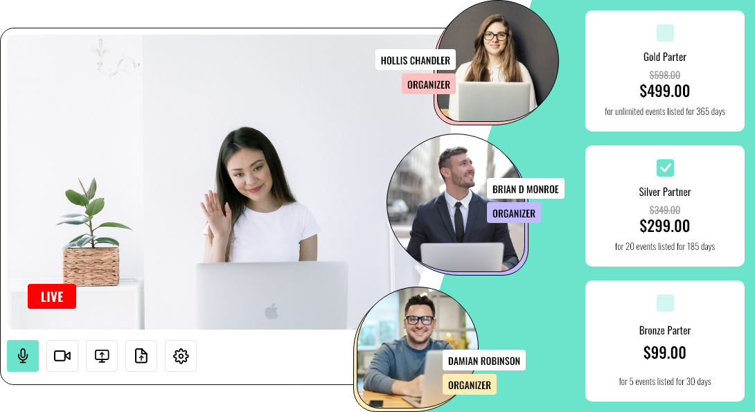 Virtual Online Events