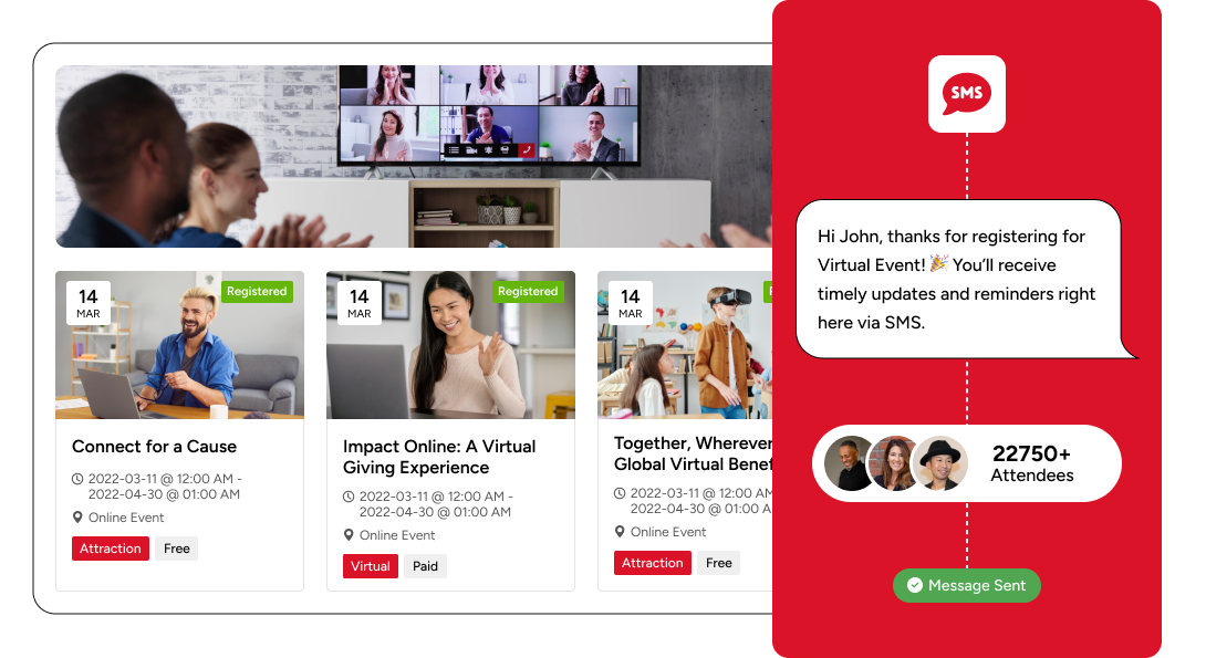 Virtual Online Events