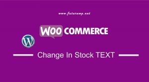 Change In Stock Label in WooCommerce